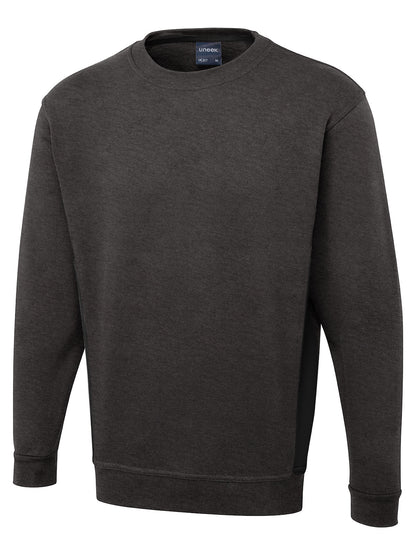 Uneek - Two Tone Crew New Sweatshirt - UC217