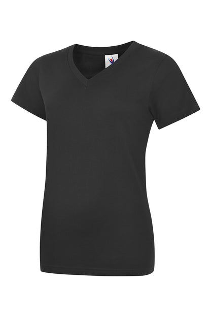 Uneek - Ladies Classic V-Neck T-Shirt - UC319