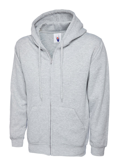 Uneek - Adults Classic Full Zip Hooded Sweatshirt - UC504