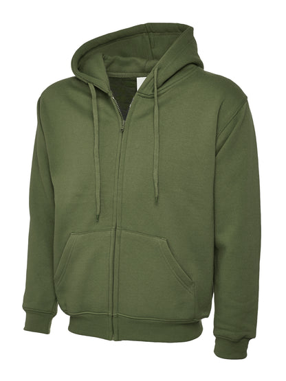 Uneek - Adults Classic Full Zip Hooded Sweatshirt - UC504