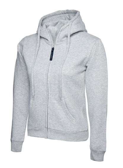 Uneek - Ladies Classic Full Zip Hooded Sweatshirt - UC505