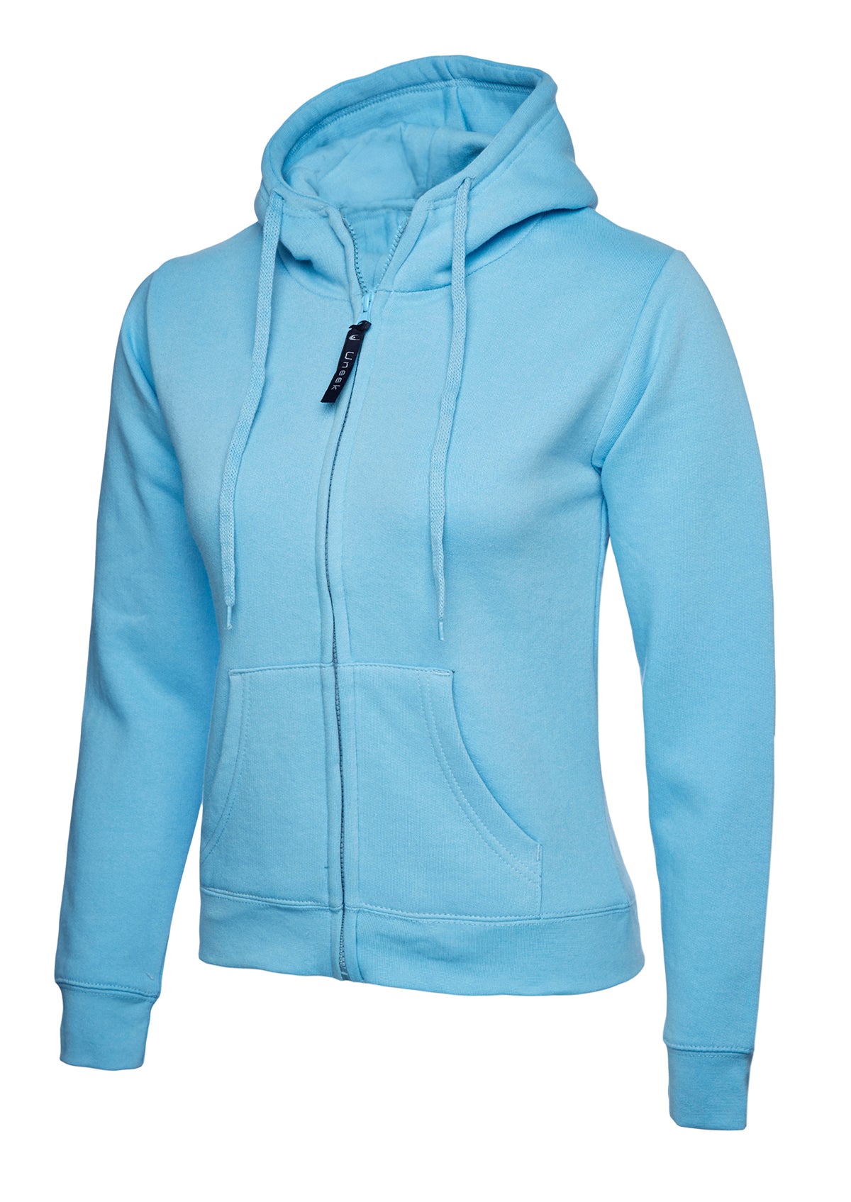 Uneek - Ladies Classic Full Zip Hooded Sweatshirt - UC505