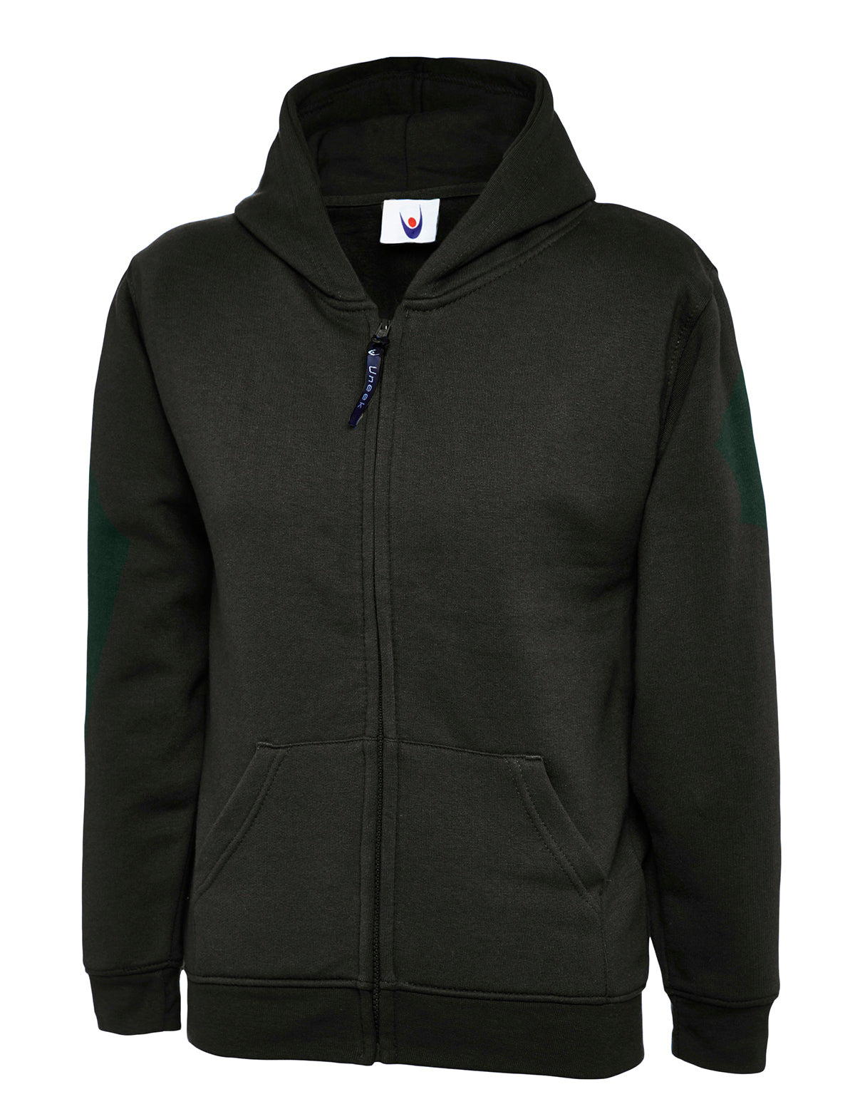 Uneek - Childrens Classic Full Zip Hooded Sweatshirt - UC506