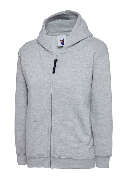 Uneek - Childrens Classic Full Zip Hooded Sweatshirt - UC506
