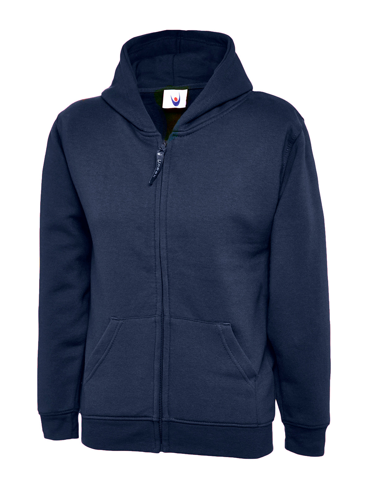 Uneek - Childrens Classic Full Zip Hooded Sweatshirt - UC506