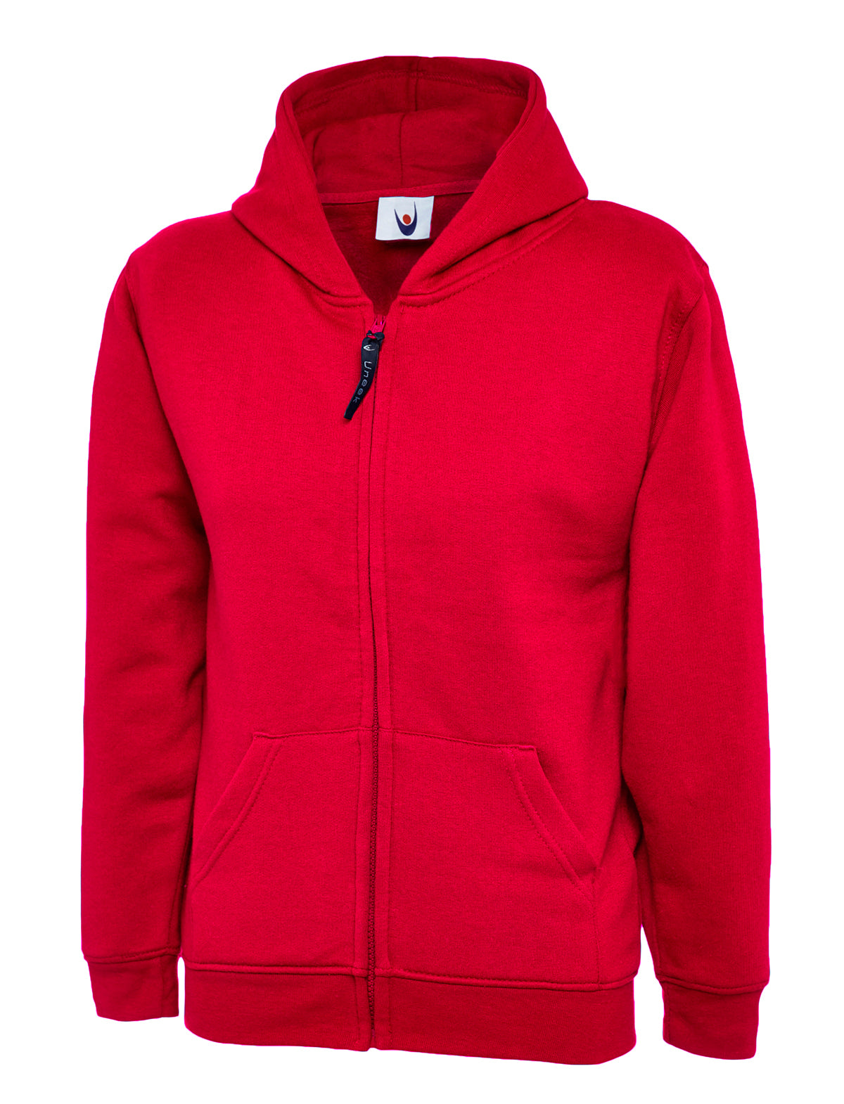 Uneek - Childrens Classic Full Zip Hooded Sweatshirt - UC506