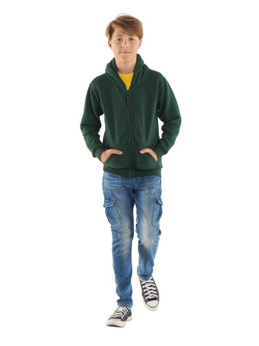 Uneek - Childrens Classic Full Zip Hooded Sweatshirt - UC506