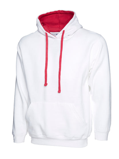 Uneek - Contrast Hooded Sweatshirt  - UC507