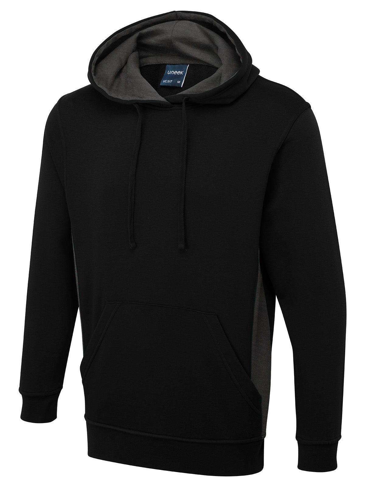 Uneek - Two Tone Hooded Sweatshirt - UC517