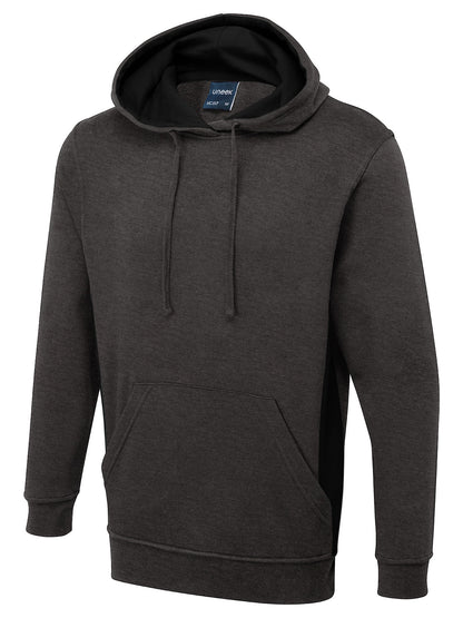 Uneek - Two Tone Hooded Sweatshirt - UC517