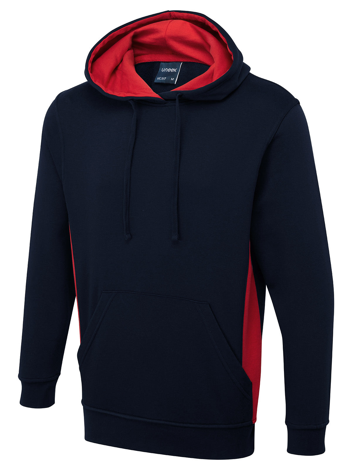 Uneek - Two Tone Hooded Sweatshirt - UC517