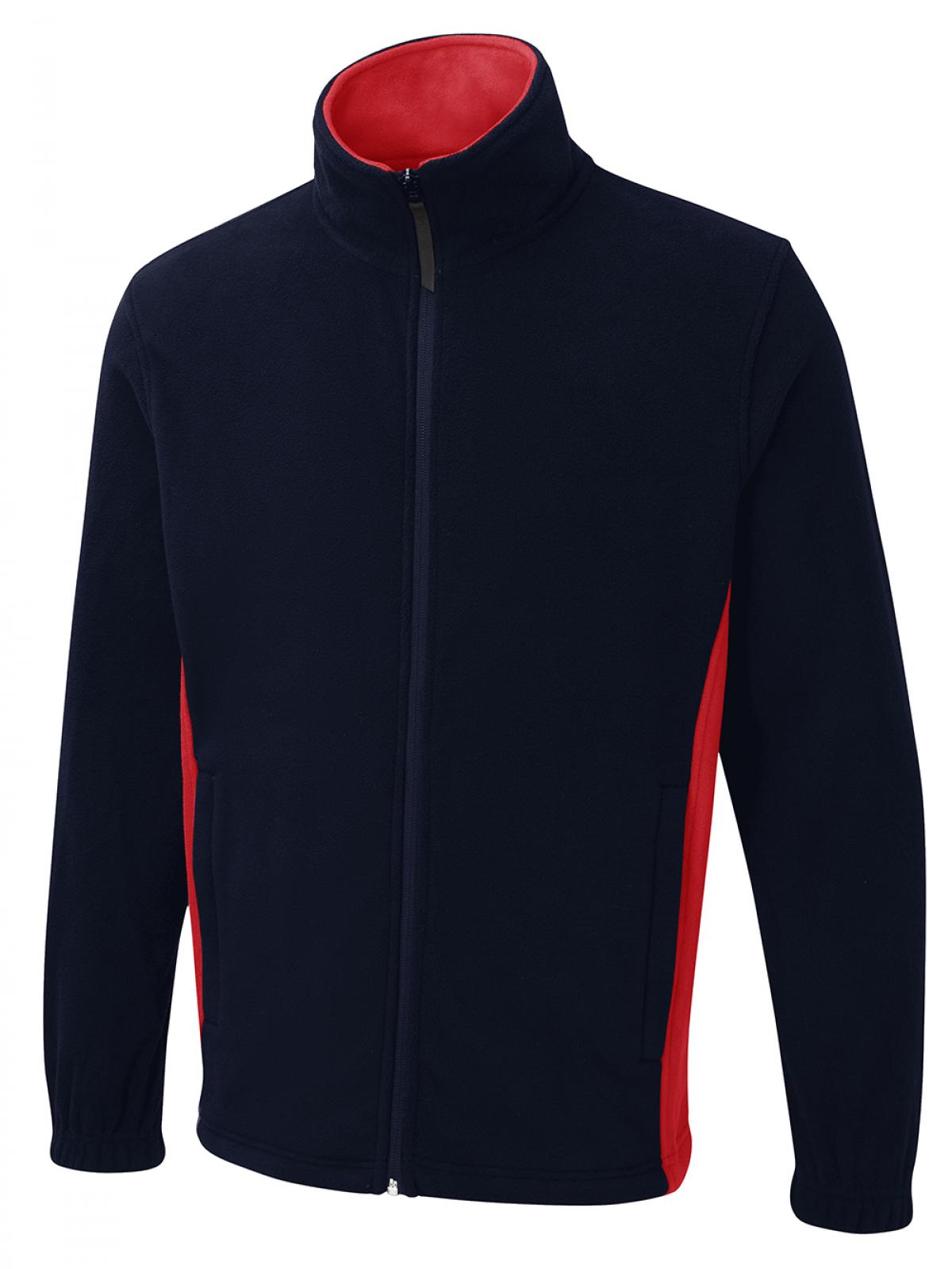 Uneek - Two Tone Full Zip Fleece Jacket - UC617