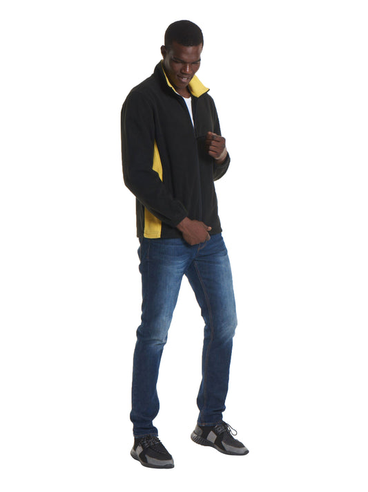 Uneek - Two Tone Full Zip Fleece Jacket - UC617