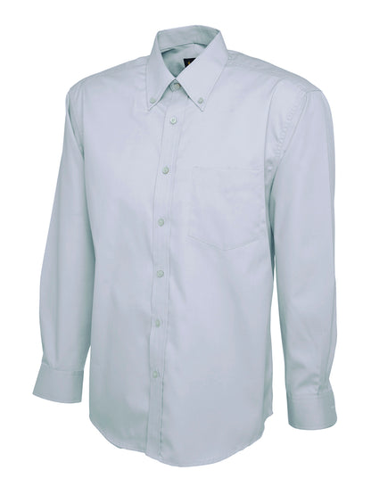 Uneek - Mens Pinpoint Oxford Full Sleeve Shirt - UC701