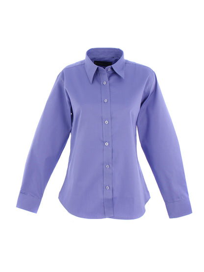 Uneek - Ladies Pinpoint Oxford Full Sleeve Shirt - UC703