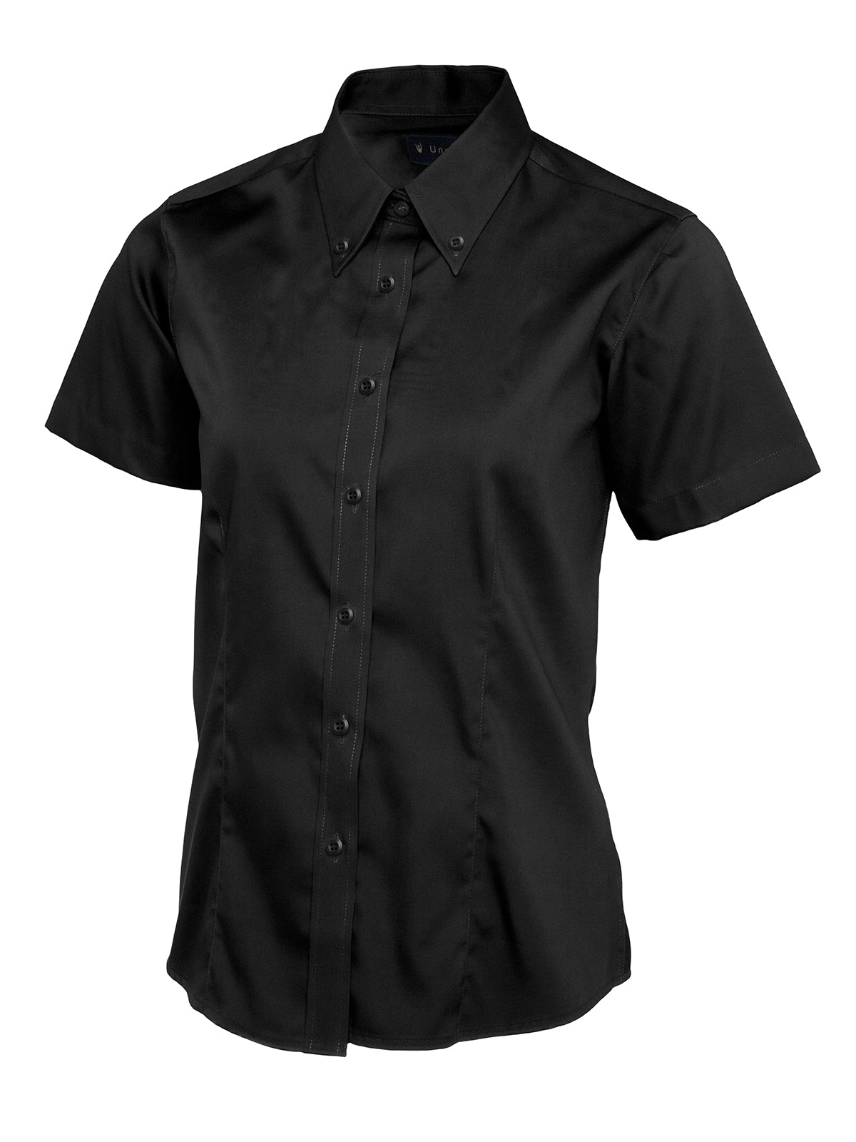 Uneek - Ladies Pinpoint Oxford Half Sleeve Shirt - UC704