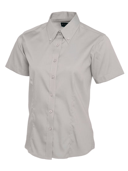 Uneek - Ladies Pinpoint Oxford Half Sleeve Shirt - UC704