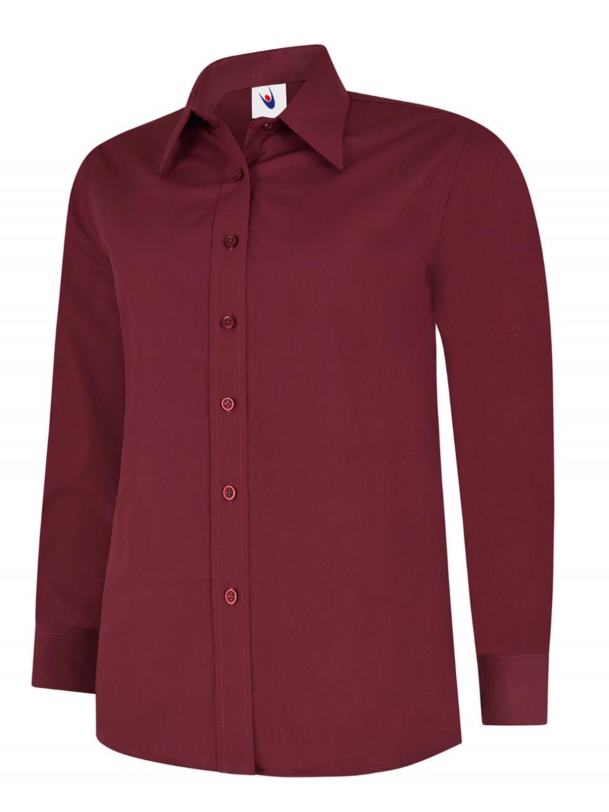 Uneek - Ladies Poplin Full Sleeve Shirt - UC711