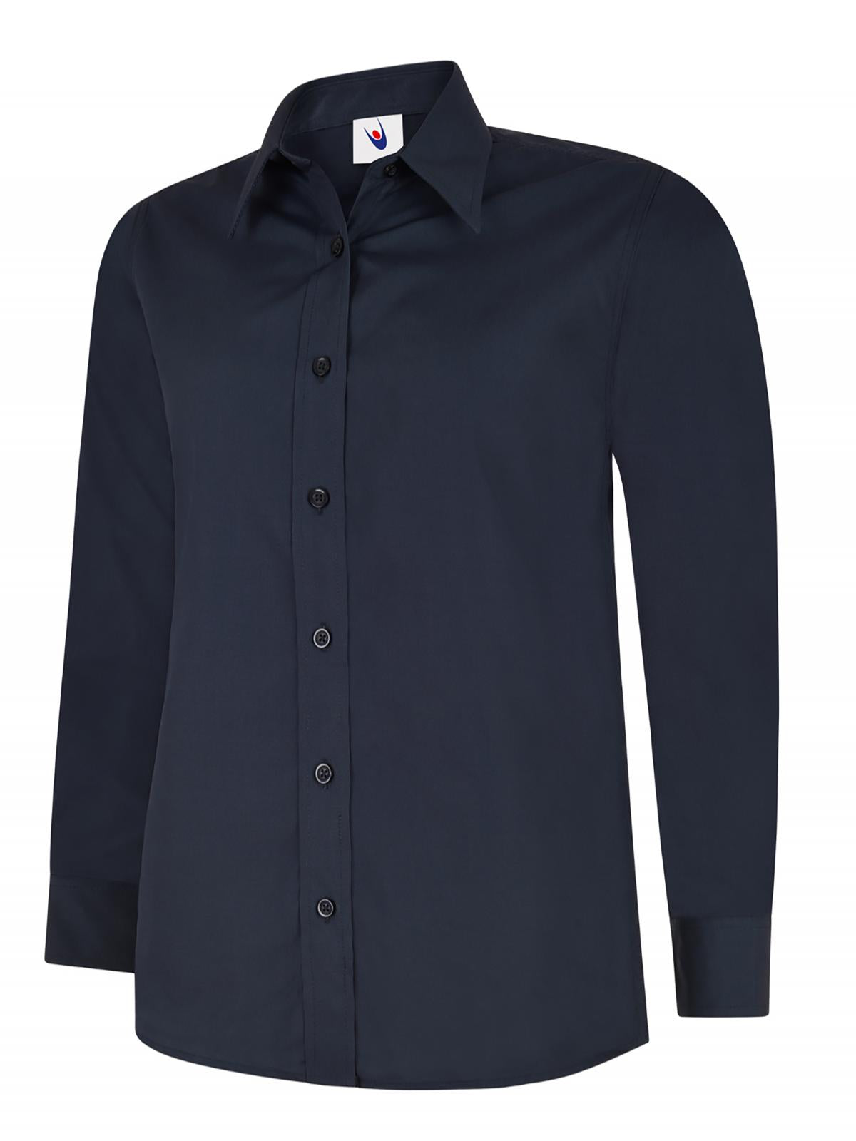 Uneek - Ladies Poplin Full Sleeve Shirt - UC711