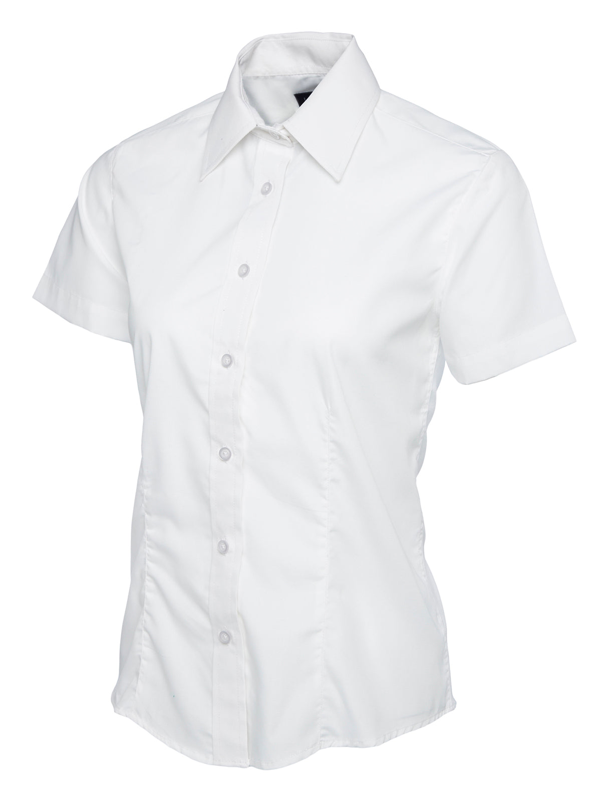 Uneek - Ladies Poplin Half Sleeve Shirt - UC712