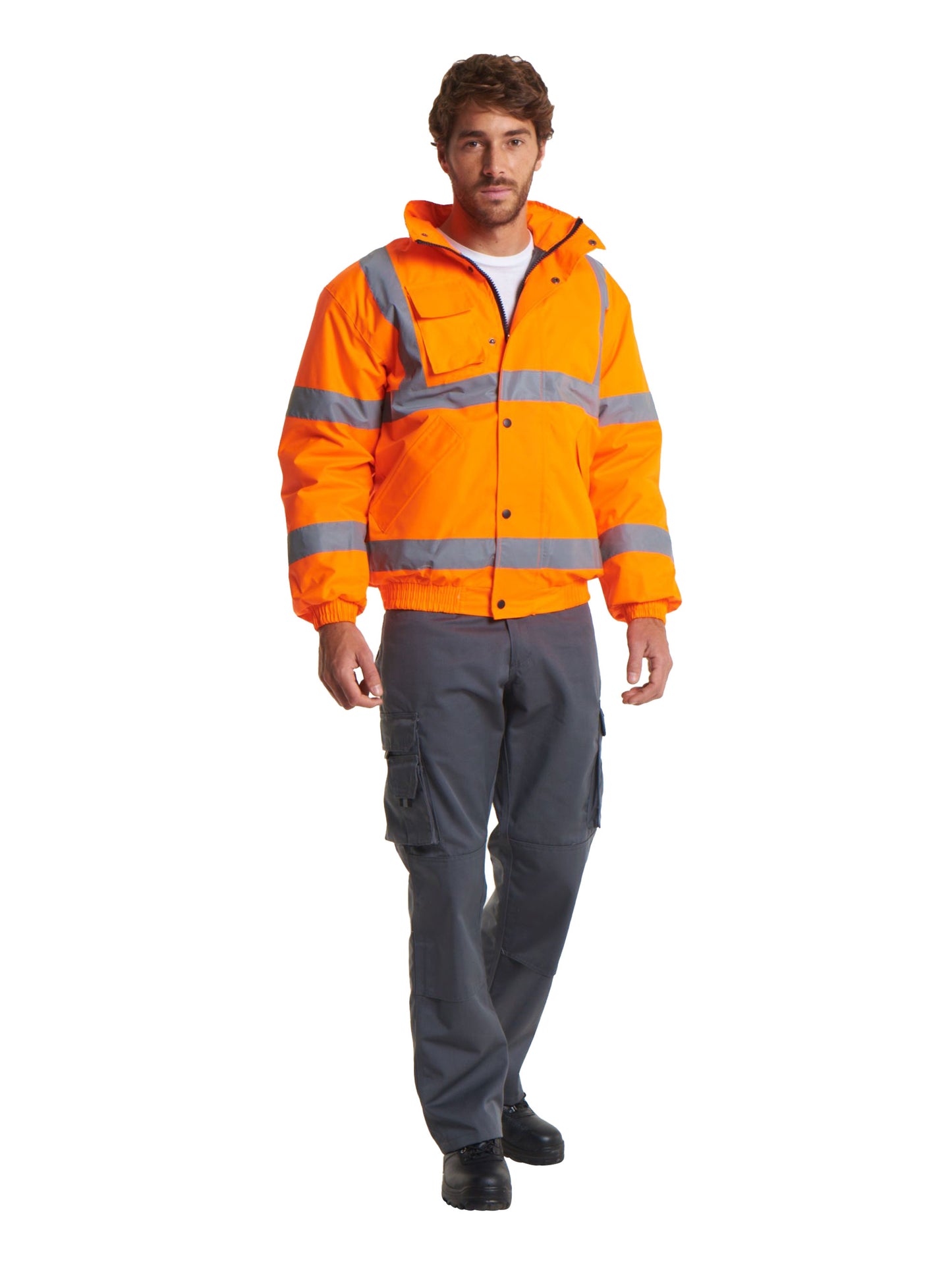 Uneek - Hi Vis Bomber Jacket - UC804