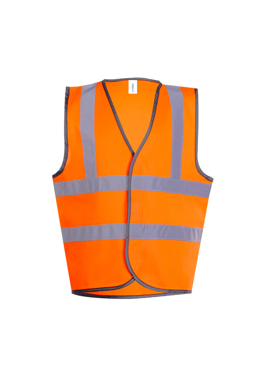 Uneek - Childrens Hi Vis Waist Coat - UC806