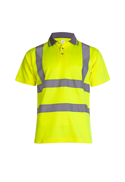 Uneek - Hi Vis Short Sleeve Polo Shirt - UC808