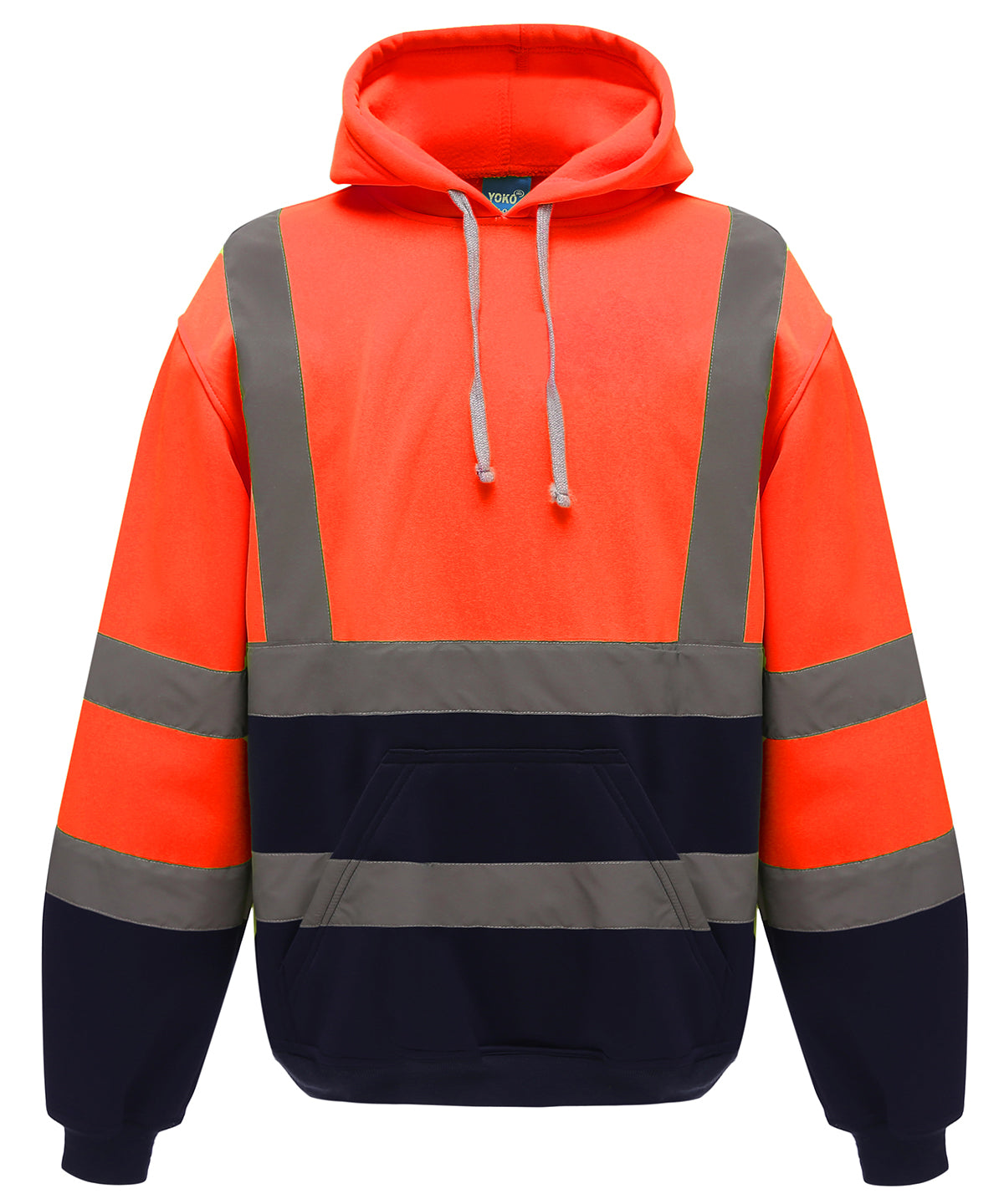 Yoko - Hi-vis pull-over hoodie (HVK05) - YK032