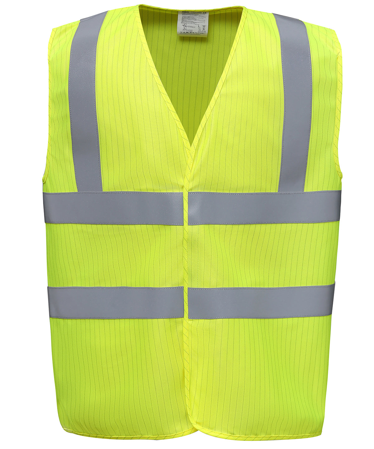 Yoko - Hi-vis flame-retardant anti-static waistcoat (HVW100ASFR) - YK075