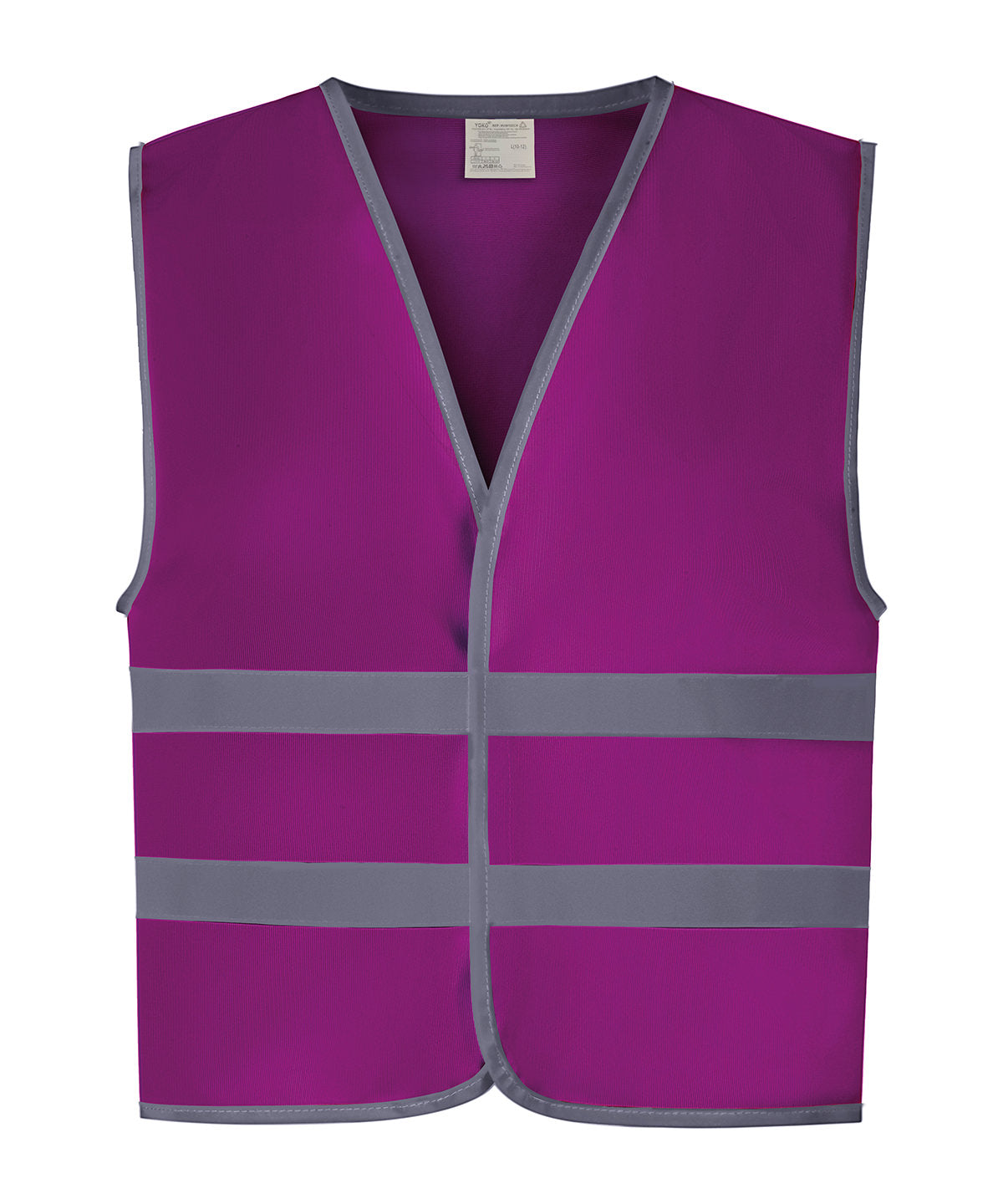 Yoko - Hi-vis reflective border kids waistcoat (HVW102CH) - YK102