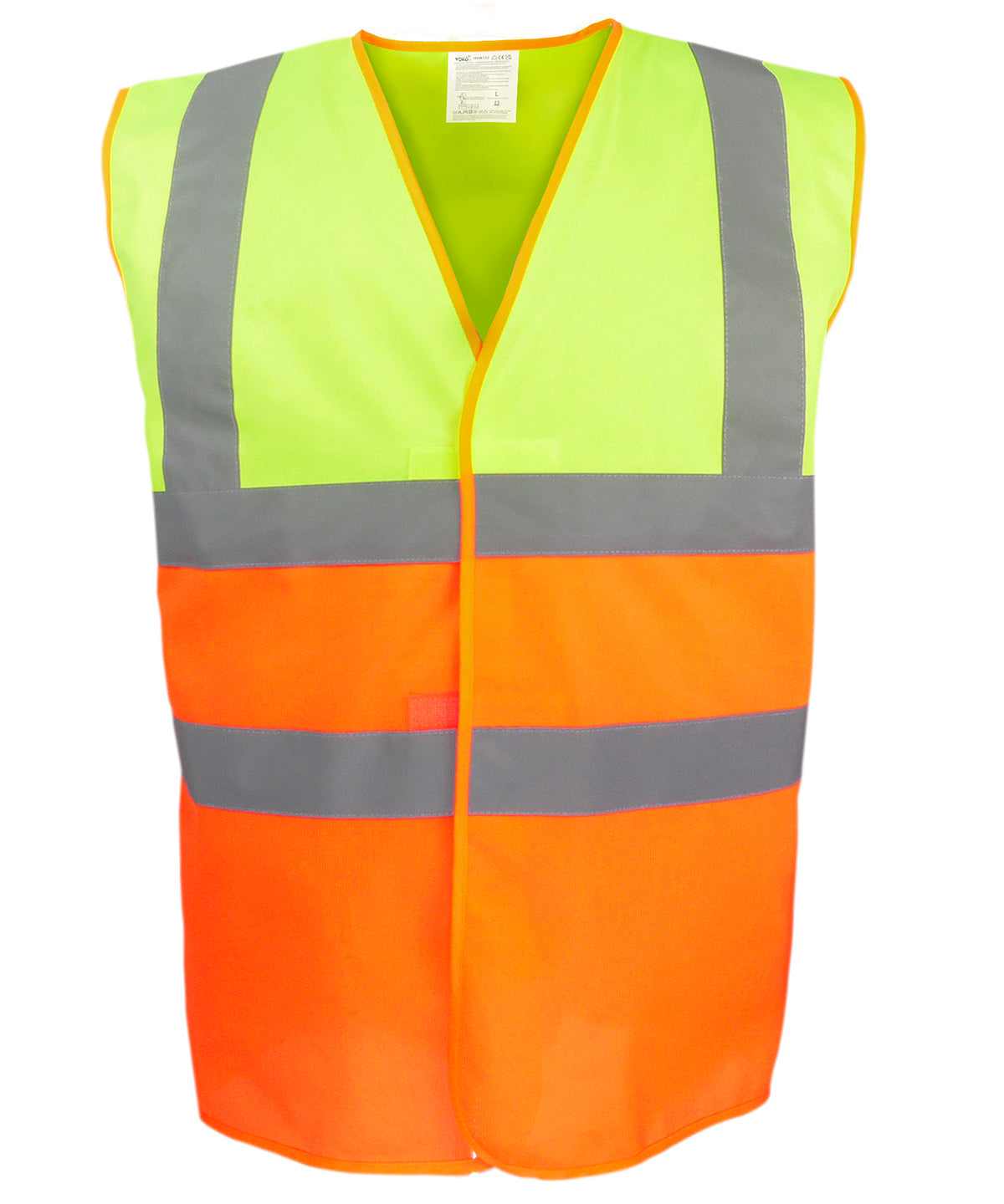 Yoko - Hi-vis two-tone waistcoat (HVW122) - YK107