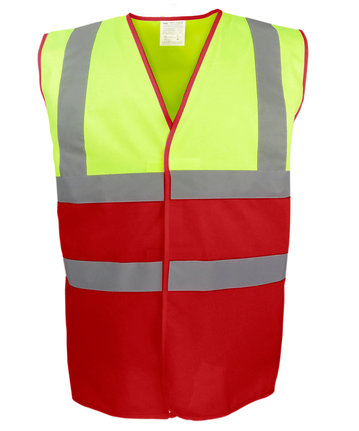 Yoko - Hi-vis two-tone waistcoat (HVW122) - YK107