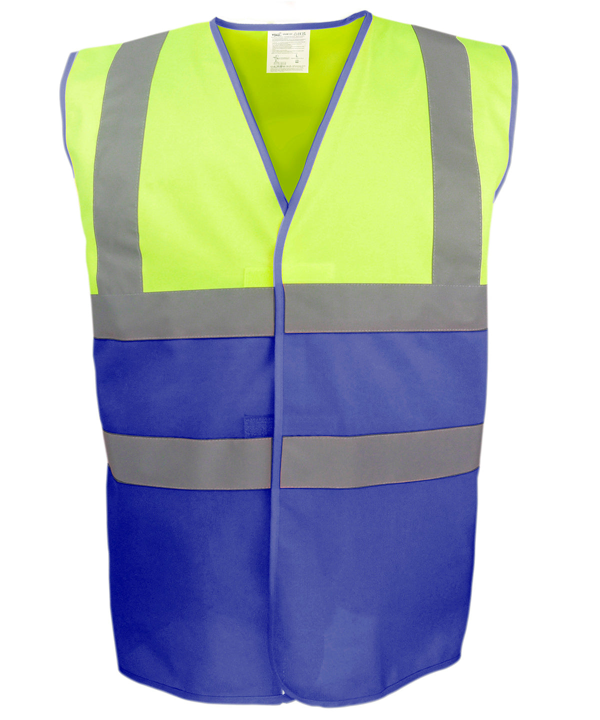 Yoko - Hi-vis two-tone waistcoat (HVW122) - YK107